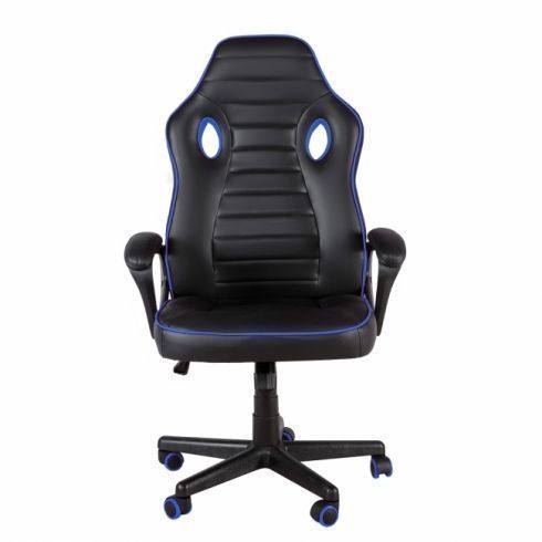 Кресло MF-3041 Black+blue